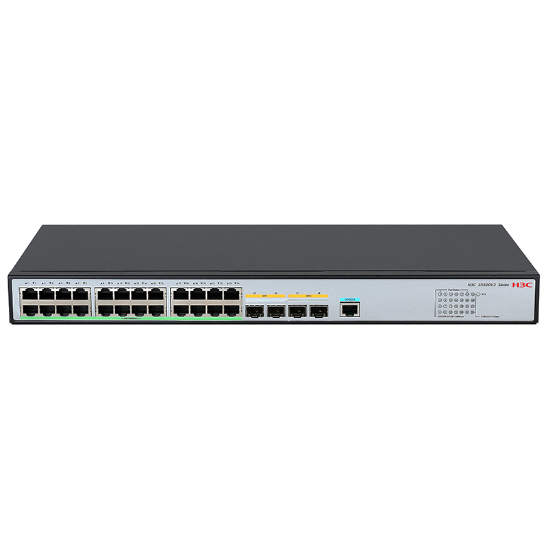 H3C S5500V3-28PS-SI 三层网管企业级交换机